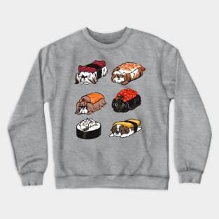 Sushi Shih Tzu Crewneck Sweatshirt